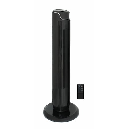 Caracteristicas Atractivas 36 in. Tower Fan, Black CA3749580